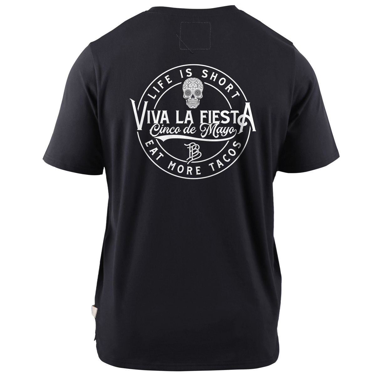 Branded Fiesta Cortaro Tee Back Black 
