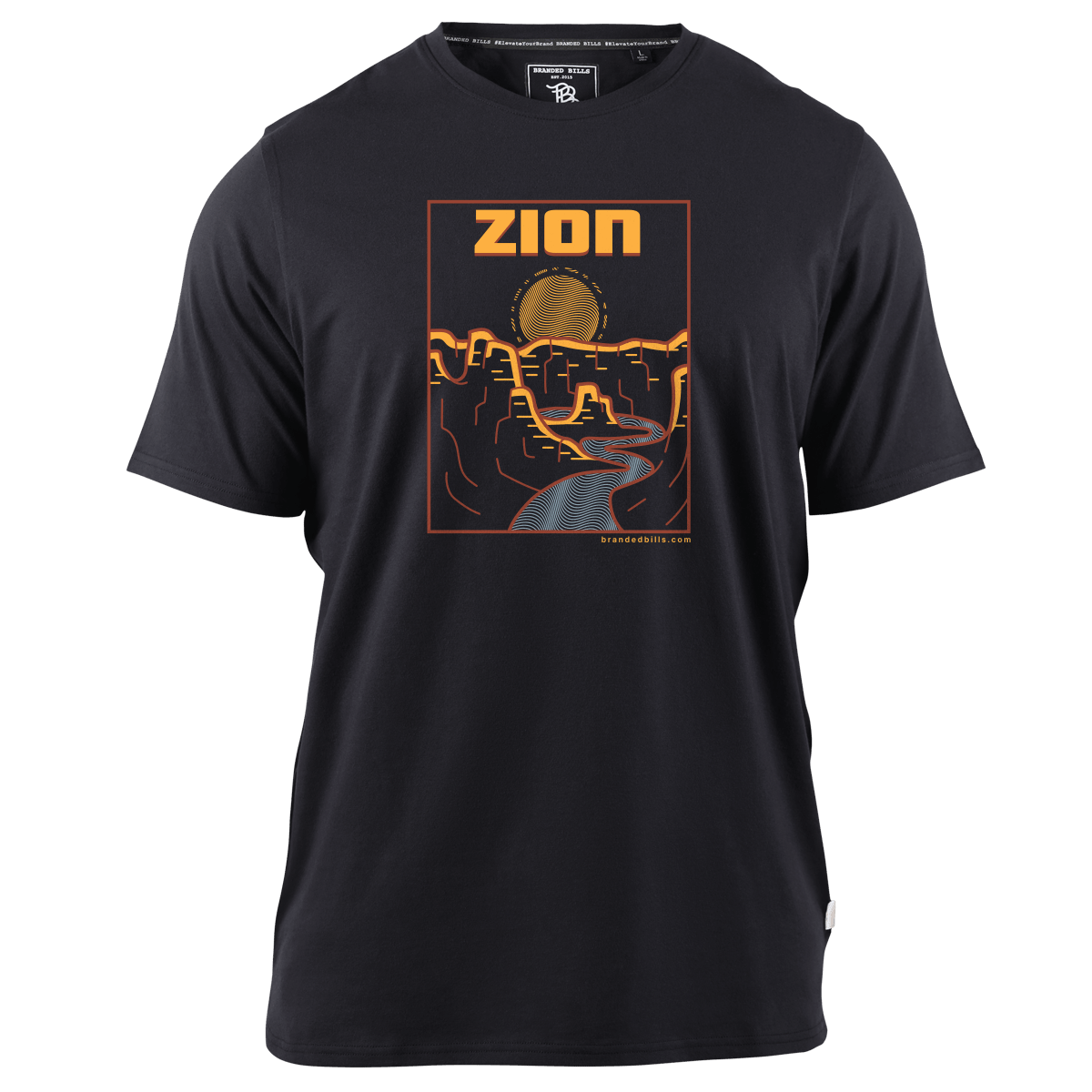 Zion National Park Cortaro™ Tee Black