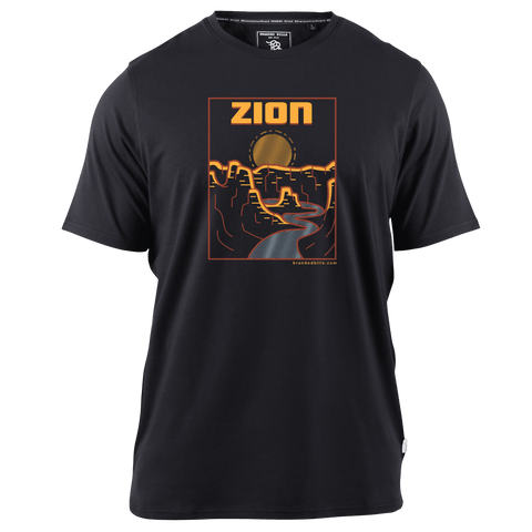 Zion National Park Cortaro™ Tee Black