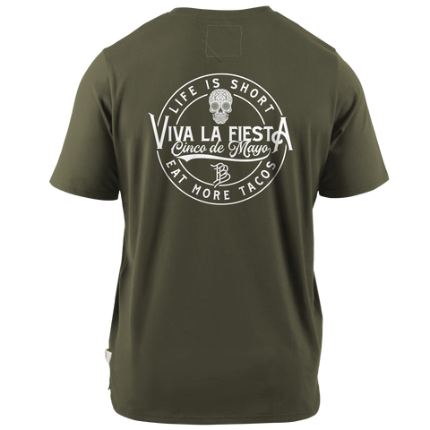 Branded Fiesta Cortaro™ Tee Back Loden