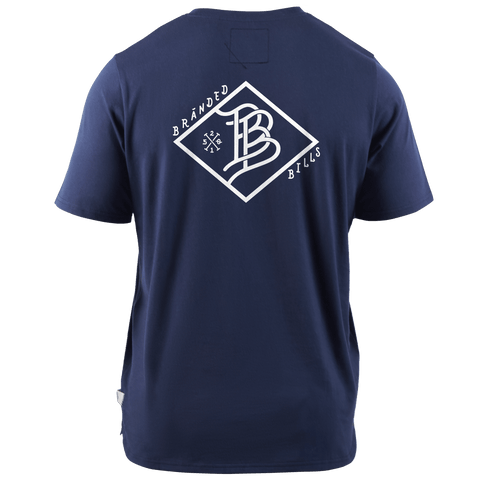 BB Drip Cortaro™ Tee Back Navy