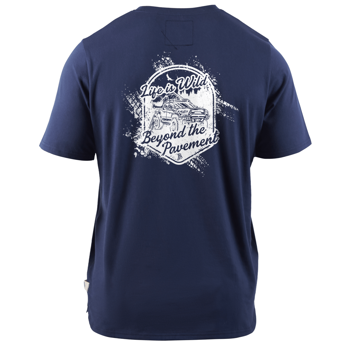 Beyond The Pavement Cortaro™  Tee Back Navy