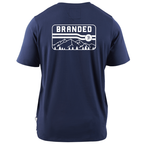 Branded Horizon Cortaro™  Tee Navy