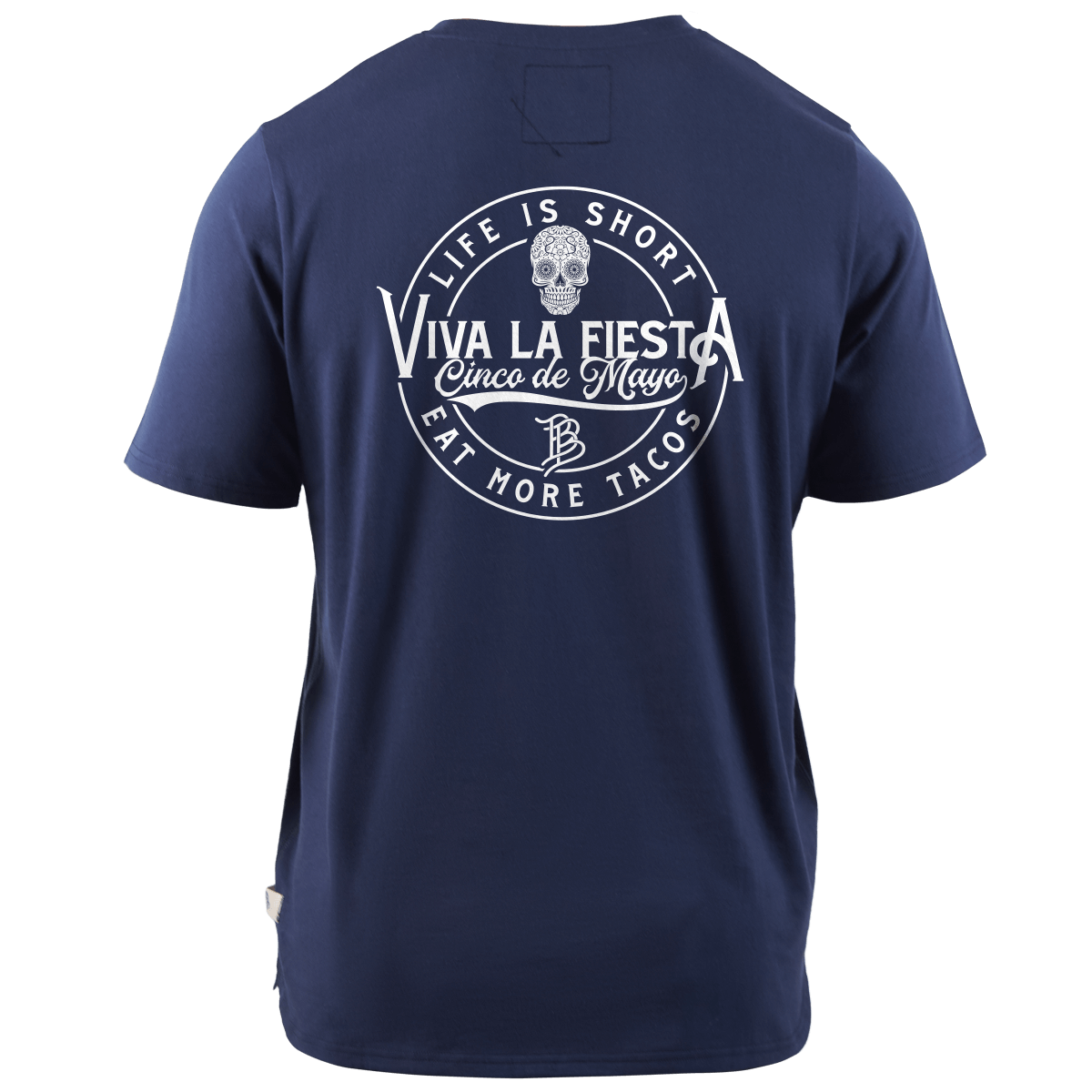 Branded Fiesta Cortaro Tee Back Navy 