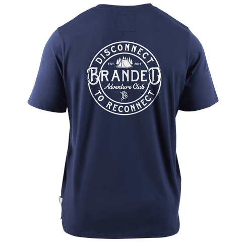 Disconnect Cortaro™ Tee Back Navy