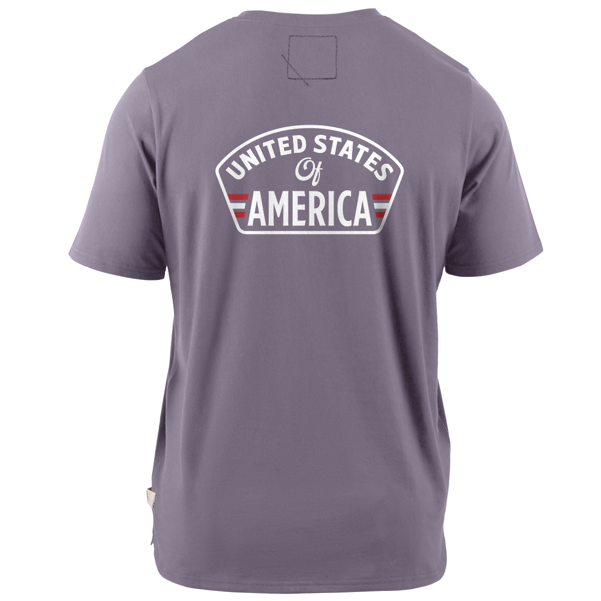United States of America Badge Cortaro™ Tee  Light Purple
