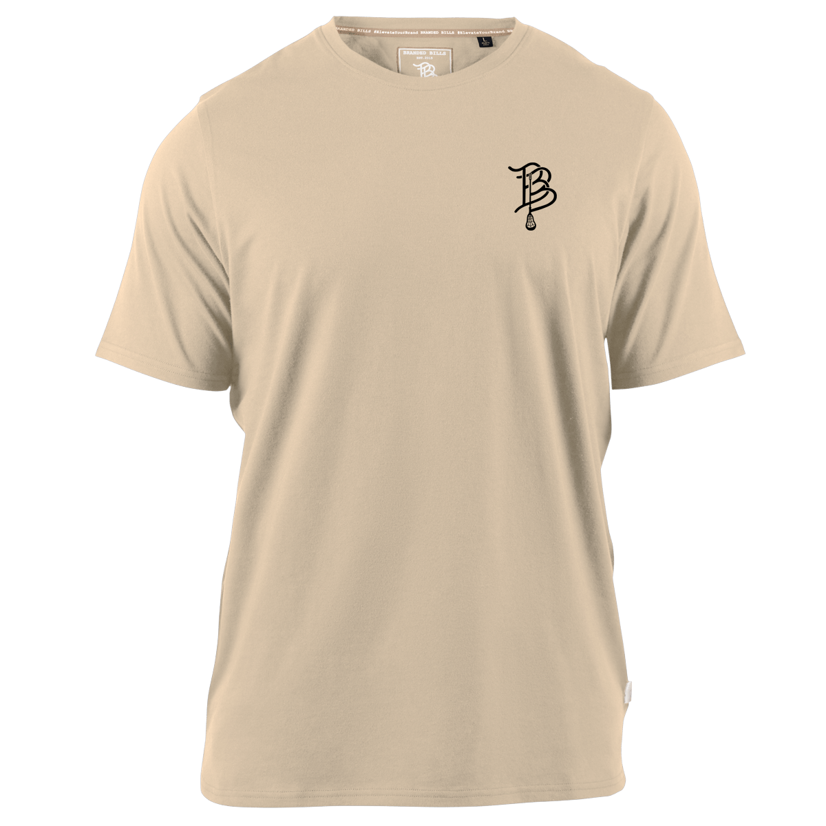 BB Lacrosse Cutout Cortaro Tee Sand