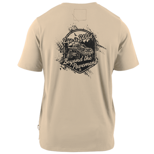 Beyond The Pavement Cortaro™  Tee Back Sand