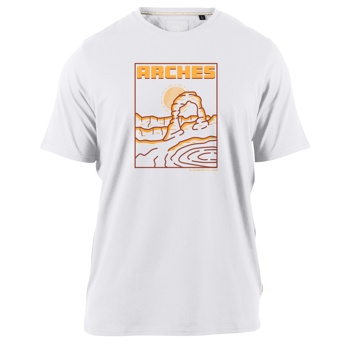 Arches National Park Cortaro™ Tee White