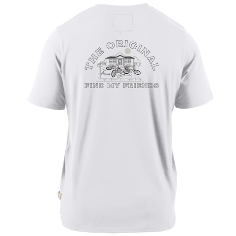 The Original Find My Friends Cortaro™  Tee White