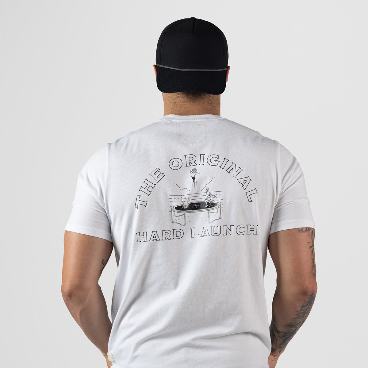 The Original Hard Launch Cortaro™  Tee White