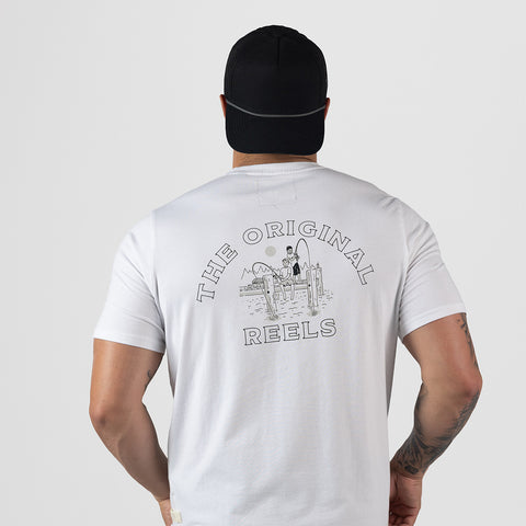 The Original Reel Cortaro™  Tee White