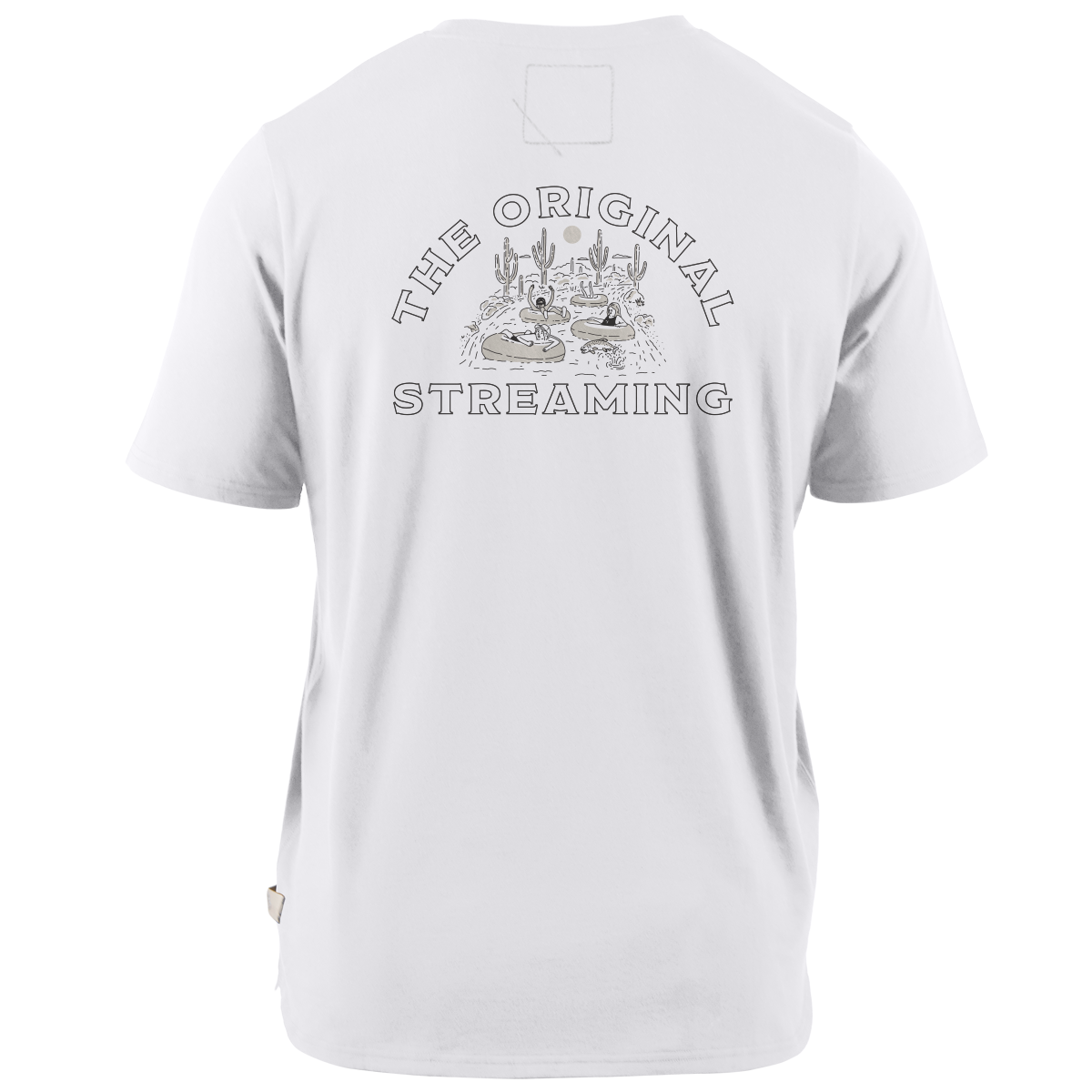 The Original Streaming Cortaro™  Tee White
