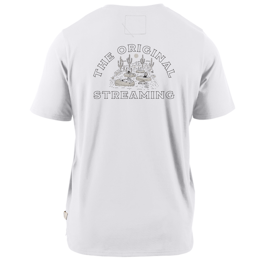 The Original Streaming Cortaro™  Tee White
