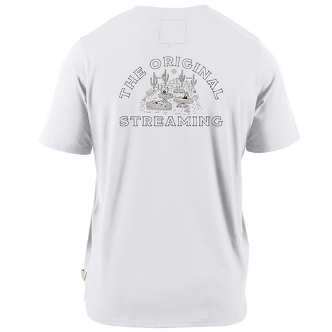 The Original Streaming Cortaro™  Tee White
