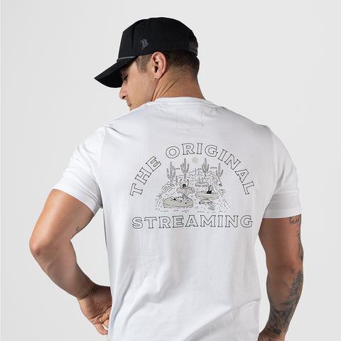 The Original Streaming Cortaro™  Tee White