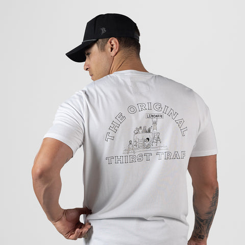 The Original Thirst Trap Cortaro™  Tee White