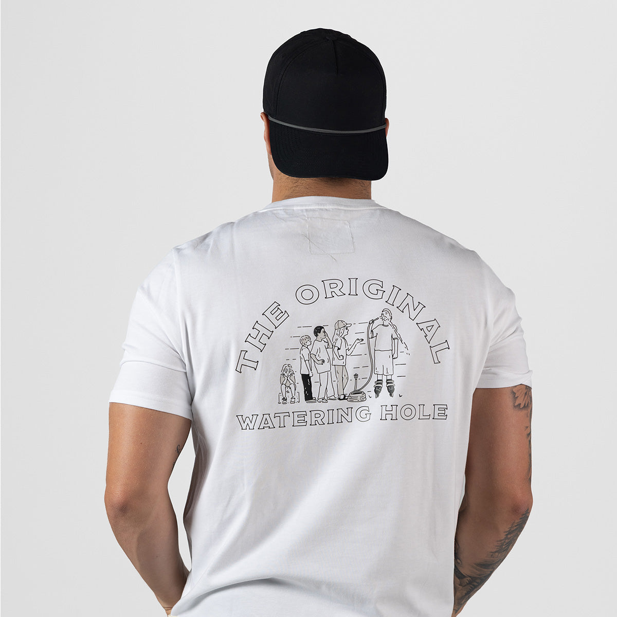 The Original Watering Hole Cortaro™  Tee White