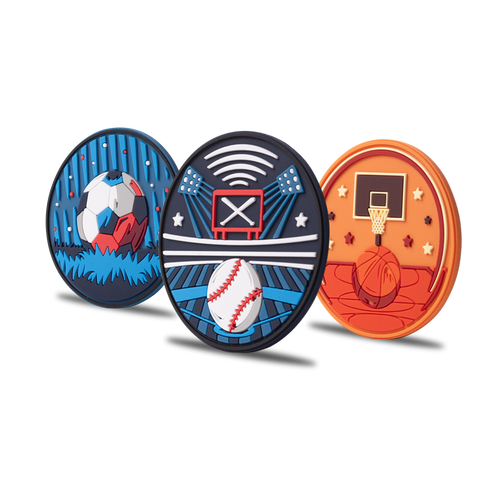 Kids Hat Velcro Patches - Sports Pack