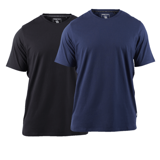 Cortaro™ Tee 2-Pack Black + Navy