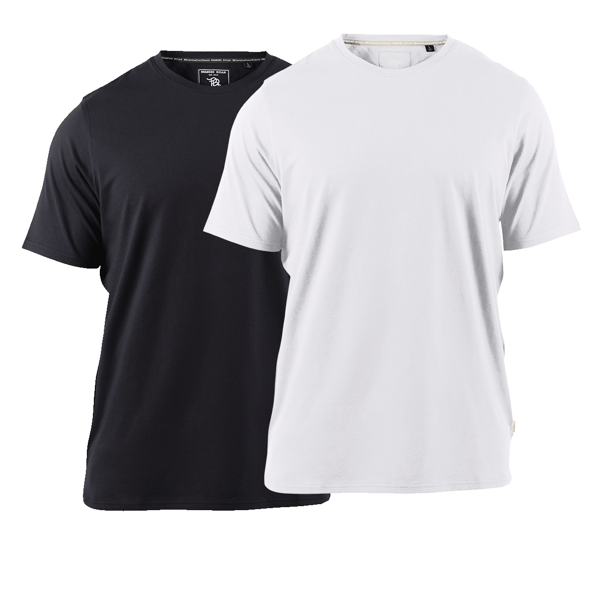 Cortaro™ Tee 2-Pack Black + White