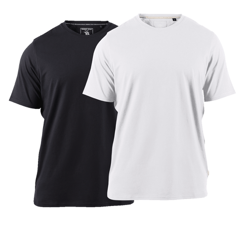 Cortaro™ Tee 2-Pack Black + White