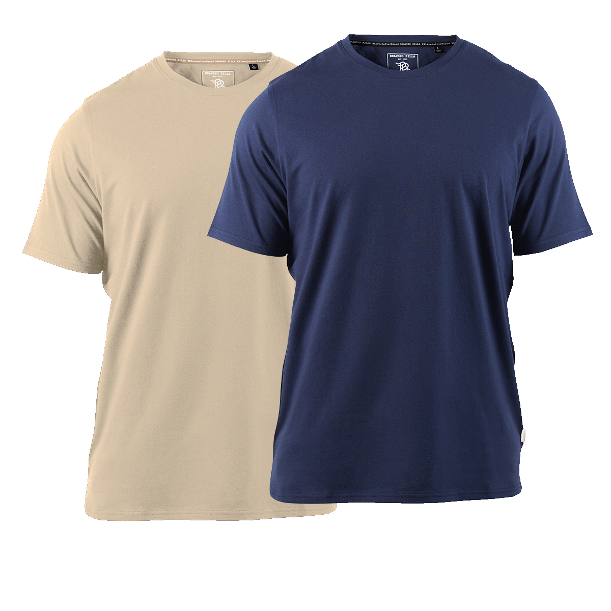 Cortaro™ Tee 2-Pack Sand + Navy