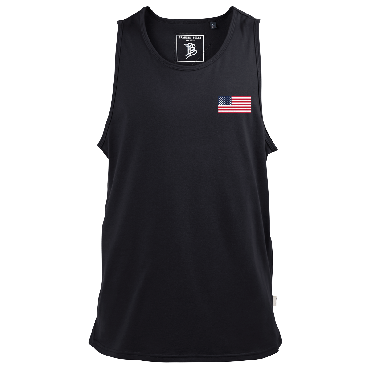 American Spirit Runs Deep Cortaro Tank Top Black | hover: