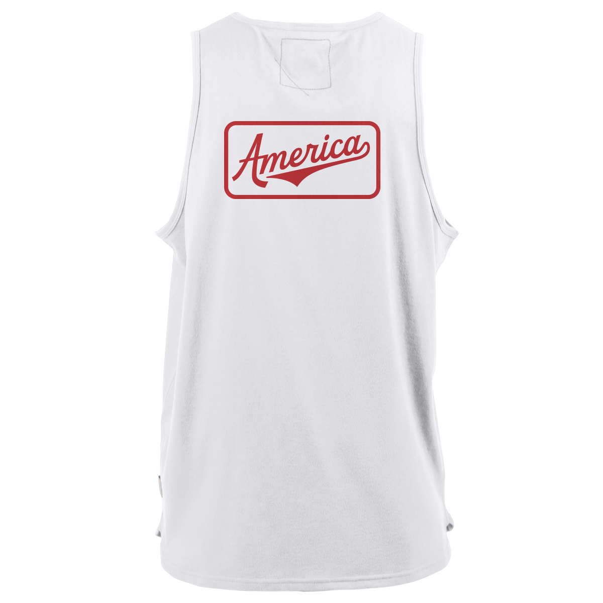 America Badge Cortaro™ Tank Top  Back White