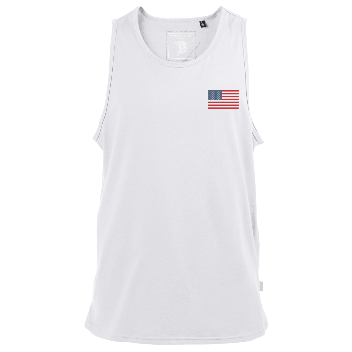 Old Glory Cortaro™ Tank Top  White