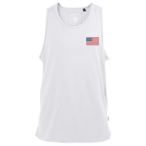 United States of America Badge Cortaro™ Tank Top | hover: White