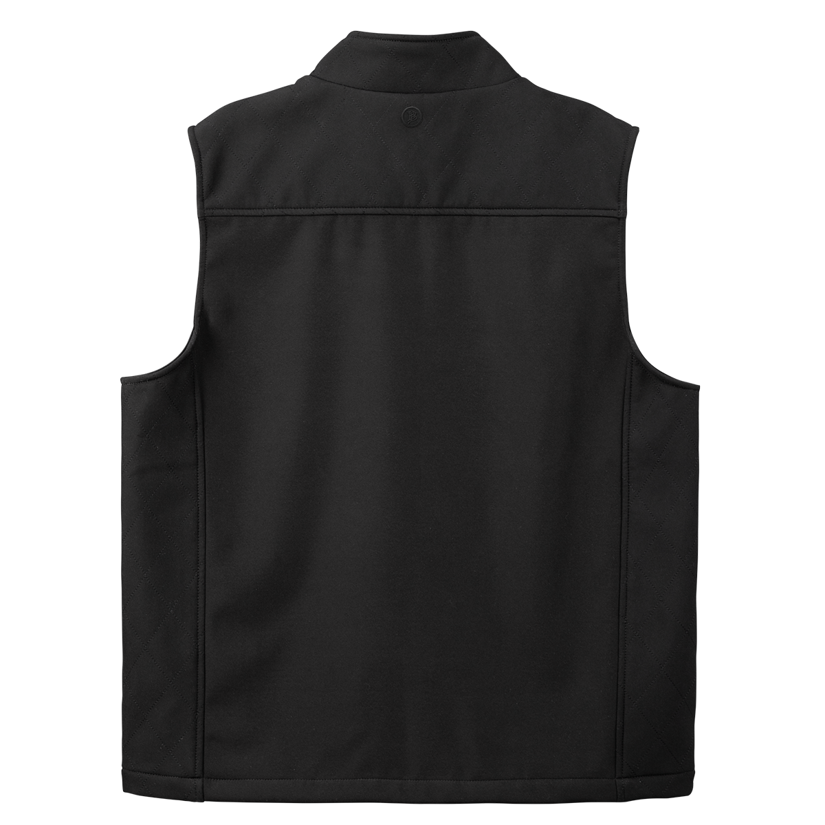 Est. 2015 Stacked Silicone Script Benchmark™ Vest Back Black