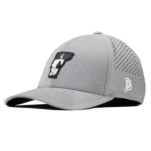 Vermont Vintage Curved Performance Heather Gray