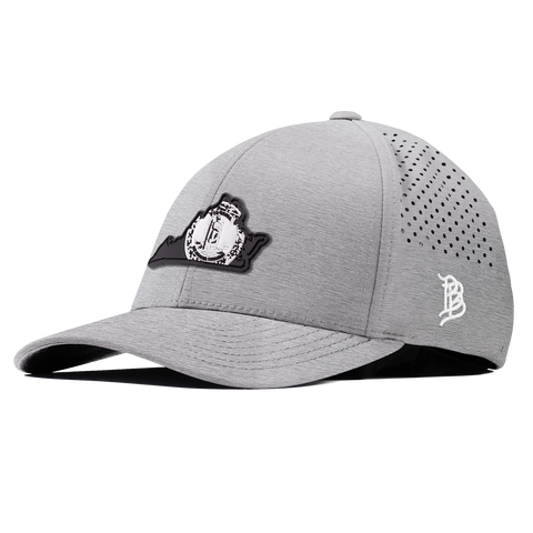 Virginia Vintage Curved Performance Heather Gray