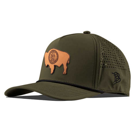 Wyoming 44 Curved 5 Panel Performance Loden/Black