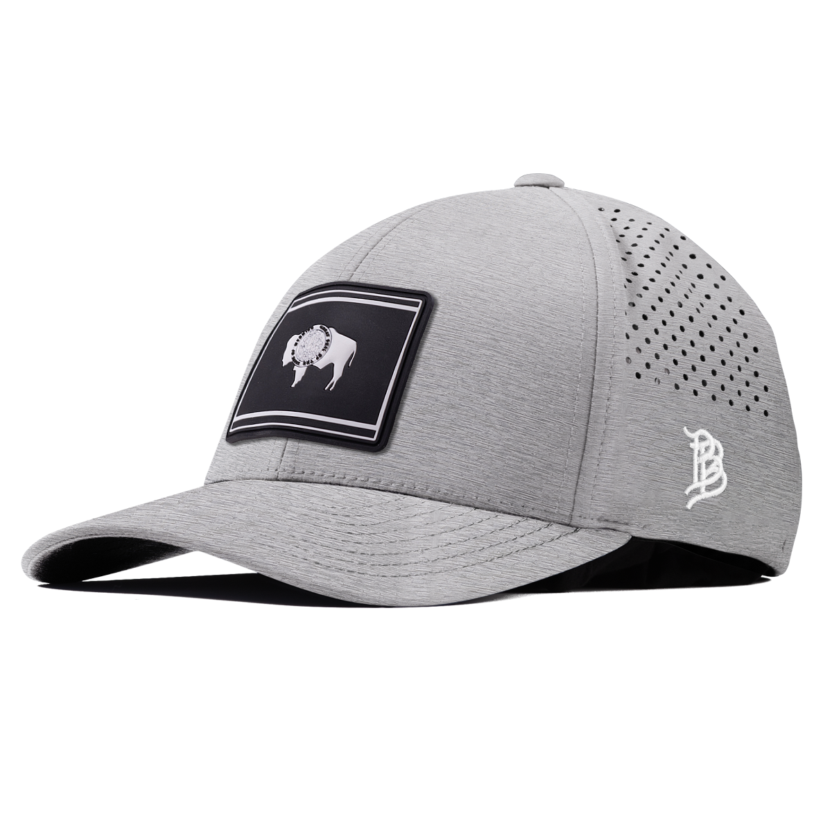 Wyoming Vintage Curved Performance Heather Gray