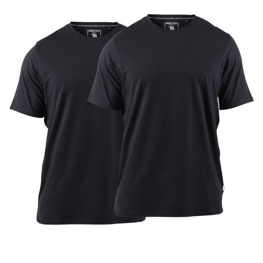 Cortaro™ Tee 2-Pack All BLack