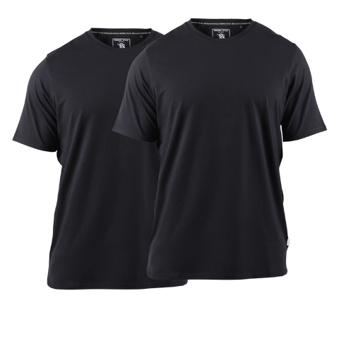 Cortaro™ Tee 2-Pack All BLack