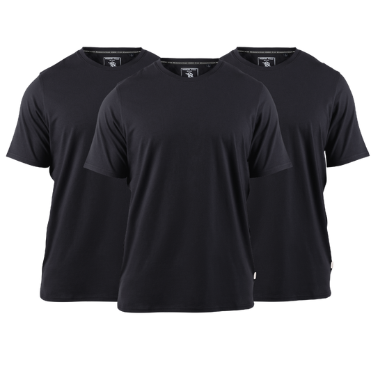 Cortaro™ Tee 3-Pack All Black