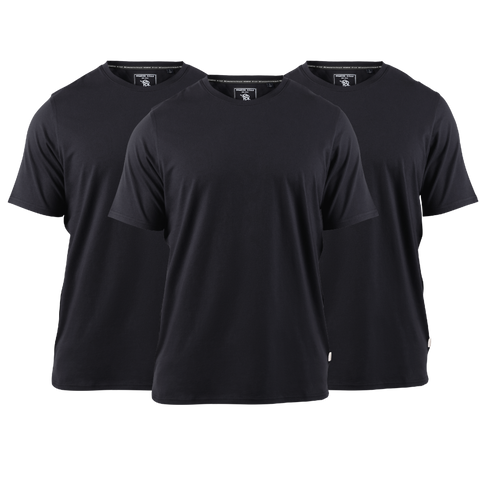 Cortaro™ Tee 3-Pack All Black