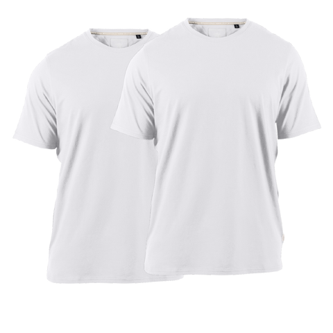 Cortaro™ Tee 2-Pack All White