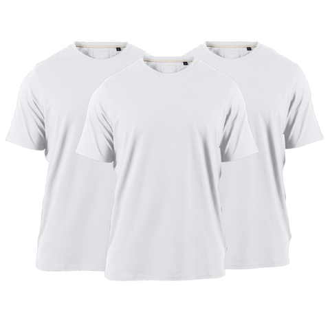 Cortaro™ Tee 3-Pack All White