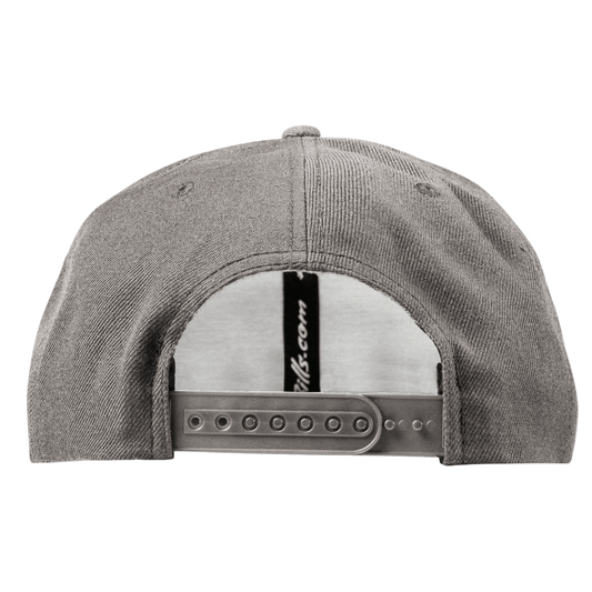 Freedom Eagle Classic Snapback Back Heather Gray