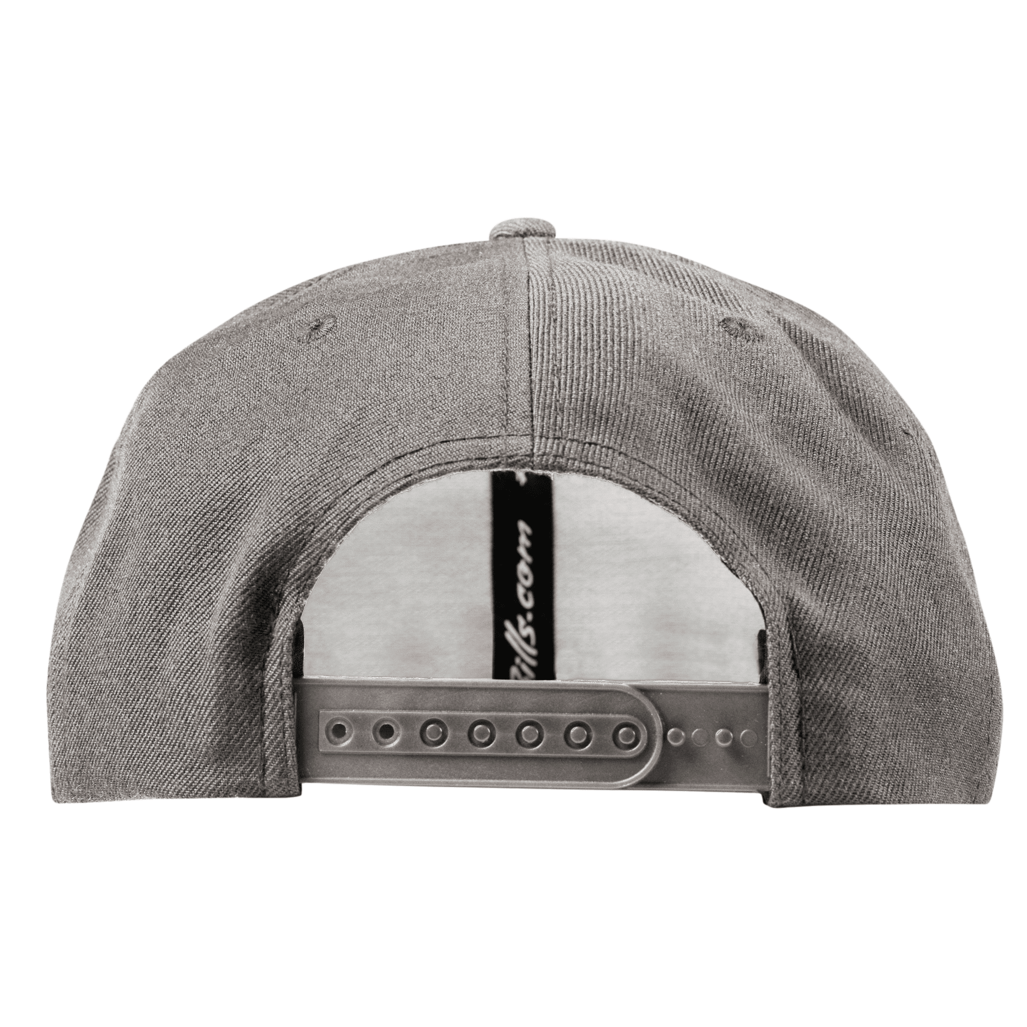 New Mexico 47 PVC Classic Snapback Back Heather Gray