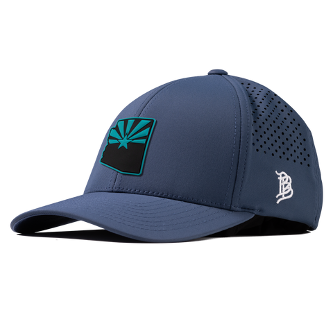 Arizona Turquoise PVC Curved Performance Hat