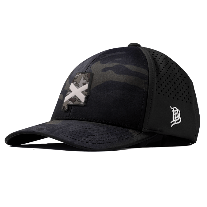 Alabama Camo PVC Curved Performance Hat