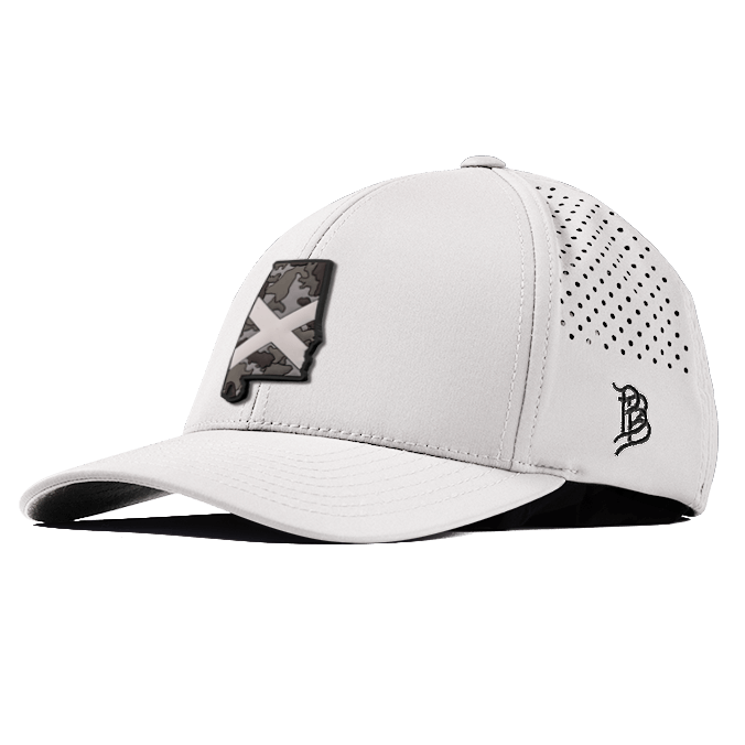 Alabama Camo PVC Curved Performance Hat