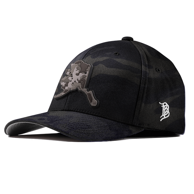 Alaska Camo PVC Flexfit Fitted