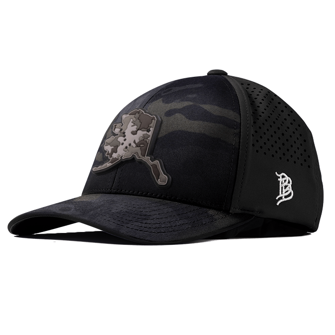 Alaska Camo PVC Curved Performance Hat