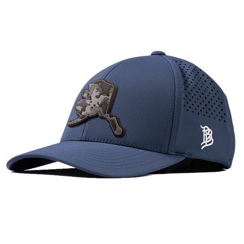 Alaska Camo PVC Curved Performance Hat